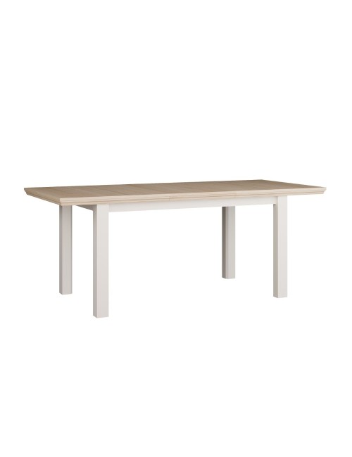 Tavolo Allungabile Essenza Rovere e bianco 150/200 cm – Stile Classico Moderno