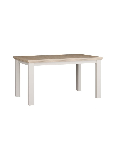 Tavolo Allungabile Essenza Rovere e bianco 150/200 cm – Stile Classico Moderno