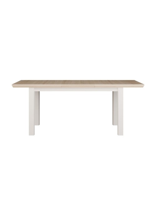 Tavolo Allungabile Essenza Rovere e bianco 150/200 cm – Stile Classico Moderno