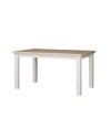 Tavolo Allungabile Essenza Rovere e bianco 150/200 cm – Stile Classico Moderno