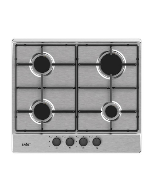 Piano cottura 4 fuochi inox Samet Circe2