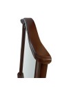 Specchiera Classica Cloe 86x95 cm con Cornice Sagomata | Specchio da Parete con Finiture Decorative Color Noce