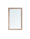 Specchiera Rettangolare 0663 con Cornice Rovere 105x60 cm. – Design Materico e Moderno