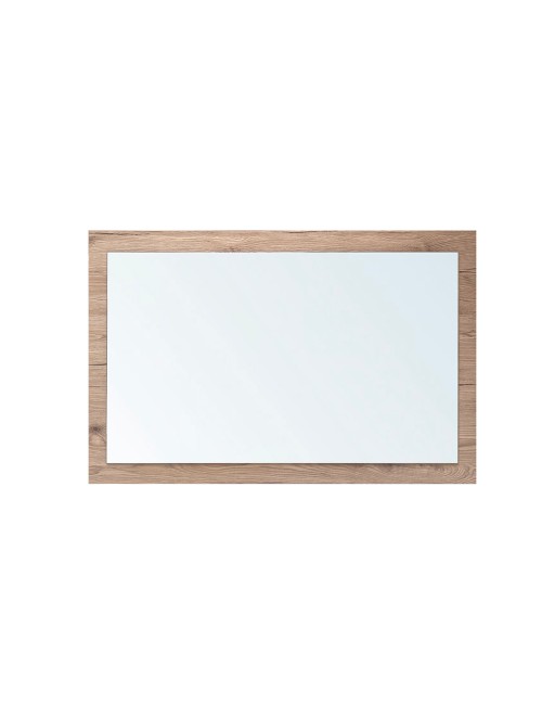 Specchiera Rettangolare 0663 con Cornice Rovere 105x60 cm. – Design Materico e Moderno