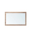 Specchiera Rettangolare 0663 con Cornice Rovere 105x60 cm. – Design Materico e Moderno