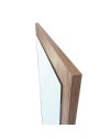 Specchiera Rettangolare 0663 con Cornice Rovere 105x60 cm. – Design Materico e Moderno