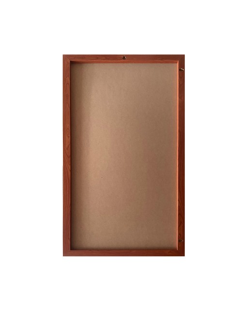 Specchiera SP49 Rettangolare con Cornice Sintesi Ciliegio 127x65 cm. – Eleganza Classica e Calore Naturale