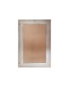 Specchiera Loto Rettangolare con Cornice Olmo Natura 102x65 cm. – Eleganza Naturale per Ogni Ambiente