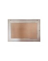 Specchiera Loto Rettangolare con Cornice Olmo Natura 102x65 cm. – Eleganza Naturale per Ogni Ambiente