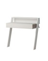 Scrivania da parete con cassetto Cowork 94 cm colore bianco