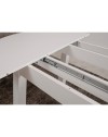 Tavolo rotondo allungabile Coburg 100 100x76x100 cm colore bianco