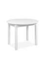Tavolo rotondo allungabile Coburg 100 100x76x100 cm colore bianco