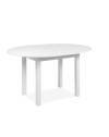Tavolo rotondo allungabile Coburg 100 100x76x100 cm colore bianco