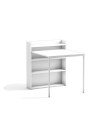 Tavolo a scomparsa Maso 80x20x93H colore bianco