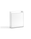 Tavolo a scomparsa Maso 80x20x93H colore bianco
