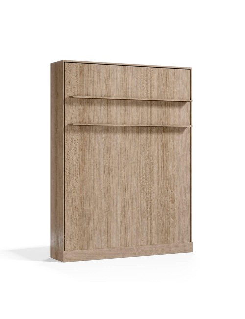 Letto matrimoniale a scomparsa salvaspazio Primer rovere 164x38x221H