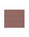 Cassettiera Medea 3 cassetti terracotta 95x41.5x83 – Stile e funzionalità