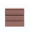 Cassettiera Medea 3 cassetti terracotta 95x41.5x83 – Stile e funzionalità