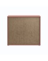 Cassettiera Medea 3 cassetti terracotta 95x41.5x83 – Stile e funzionalità