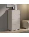 Cassettiera Medea 4 cassetti cashmere 55x35x99 – Stile e funzionalità