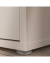 Madia Medea con 4 cassetti e 2 ante cashmere 144x35x99 – Stile e funzionalità