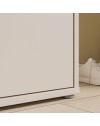Armadio multiuso Medea 4 ante cashmere 74.5x35x192 - Scarpiera e armadio salvaspazio