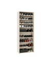 Armadio multiuso Medea 4 ante cashmere 74.5x35x192 - Scarpiera e armadio salvaspazio