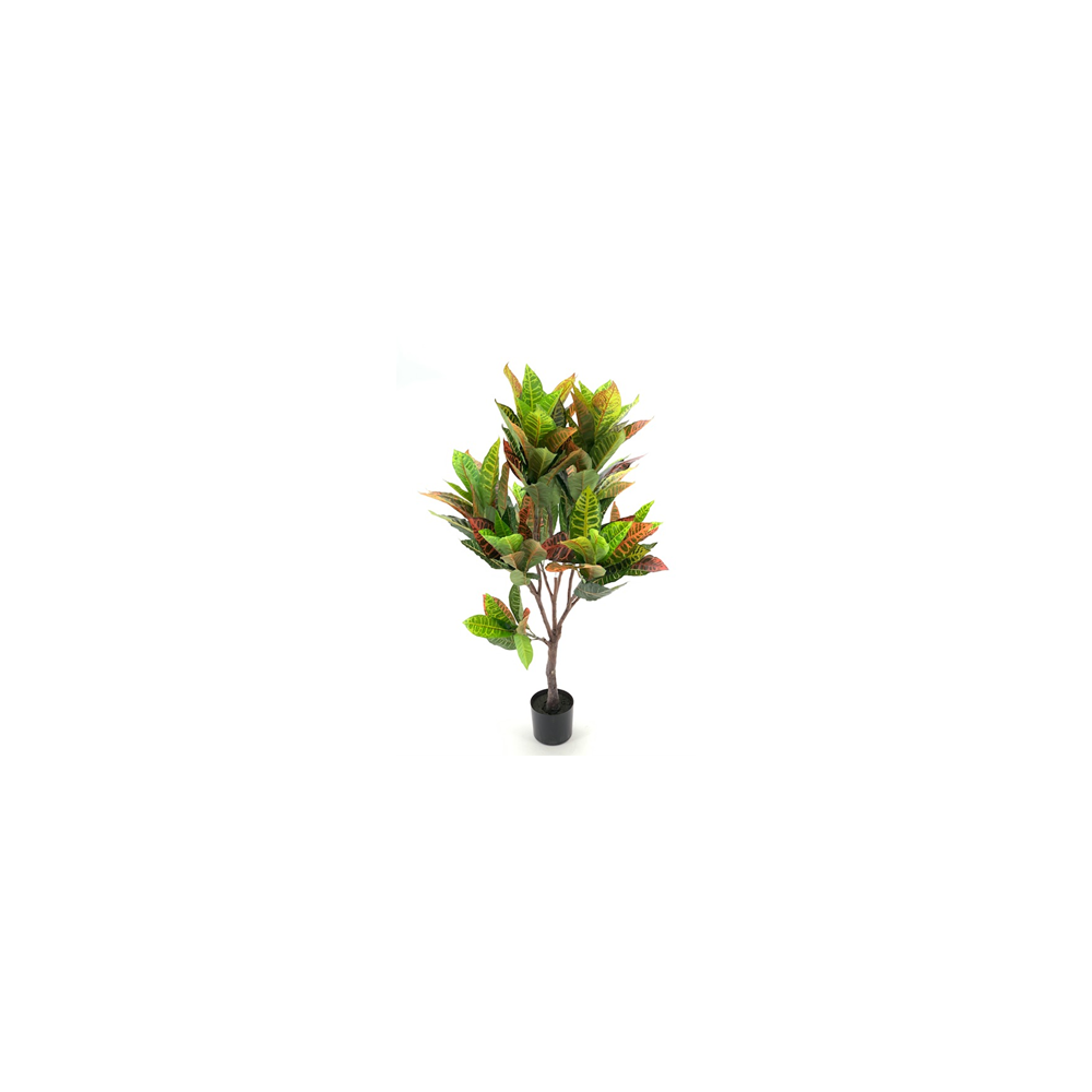 Pianta artificiale Croton 120h 134 foglie