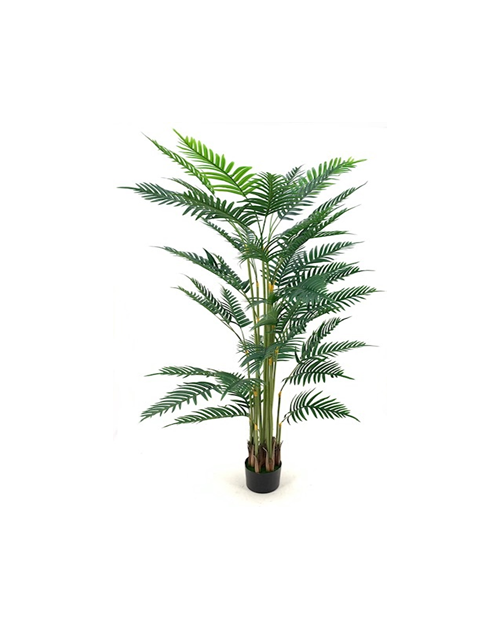 Pianta artificiale Palma Areca 180h con vaso