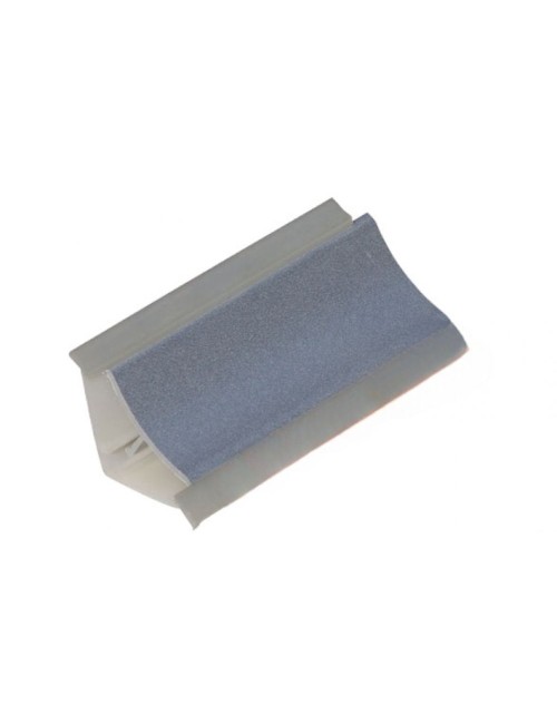 Alzatina concava in plastica 30x30 rivestita in alluminio 300 TI11300