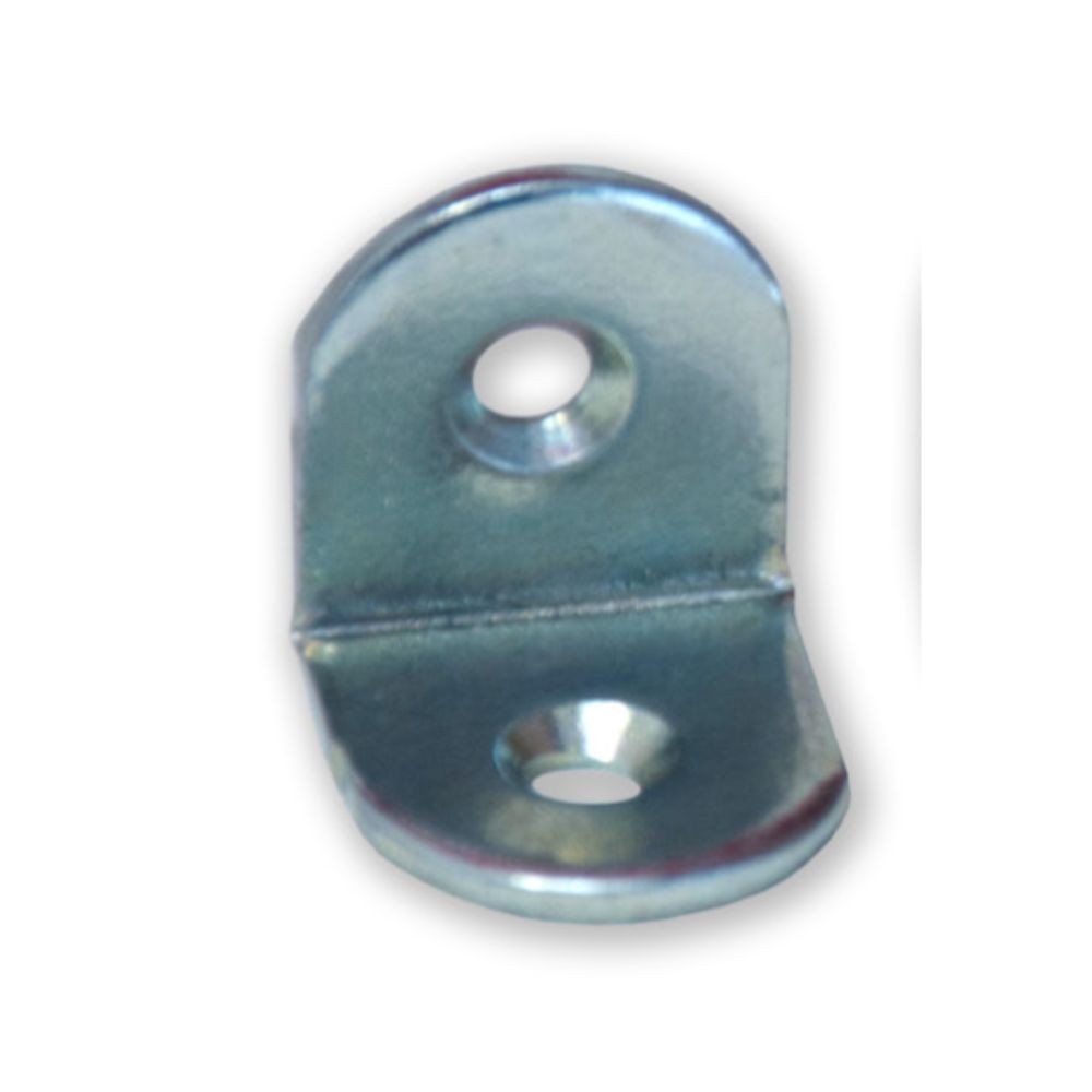 ANGOLINO 2 FORI 16X2 ZINCATA  MADE IN ITALY