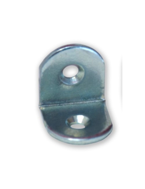 ANGOLINO 2 FORI 16X2 ZINCATA  MADE IN ITALY