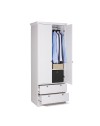 Armadio due ante e due cassetti Landwood14 colore bianco