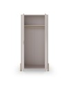 Armadio Enola 2 ante in legno beige 92,8x45x180 Eleganza e praticità per la tua casa