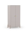 Armadio Enola 2 ante in legno beige 92,8x45x180 Eleganza e praticità per la tua casa
