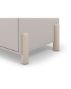 Armadio Enola 2 ante in legno beige 92,8x45x180 Eleganza e praticità per la tua casa