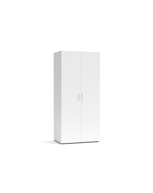 Armadio 2 ante Seba2 80x51,6x177h colore bianco