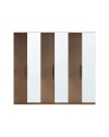 Armadio 6 ante battenti con specchi bronzati Mustella 275x55x240h colore bronzo