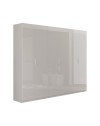 Armadio 6 ante bianco lucido Pavese 275x55x240h