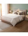 Letto Matrimoniale contenitore Ascoli 182x210x124H tessuto Enjoy tortora