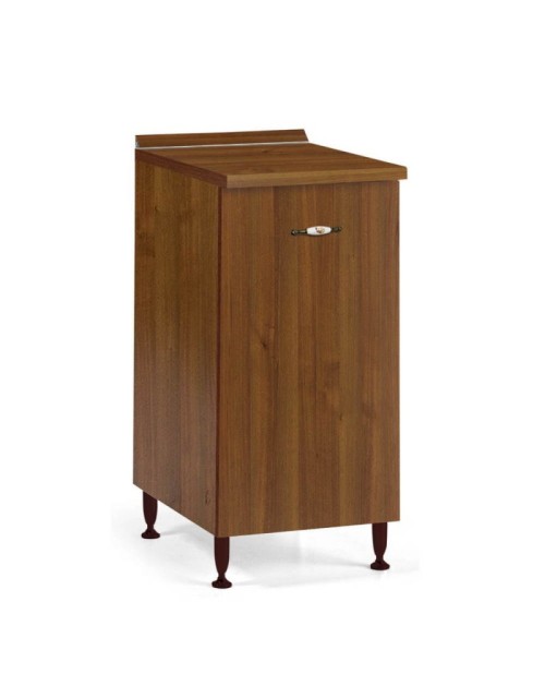 Base cucina con anta 30x50x85H colore noce antico