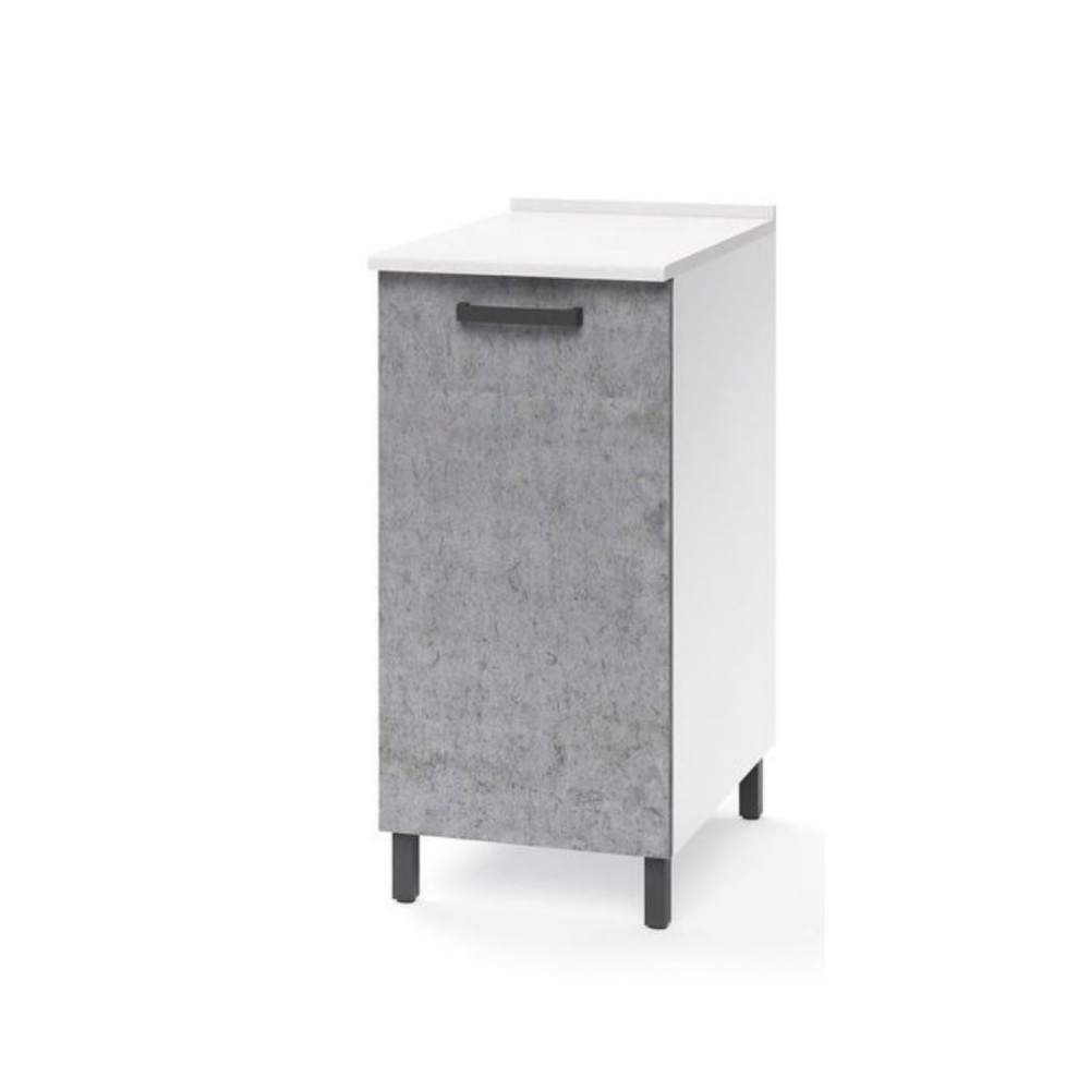 Base cucina con anta 40x50x85H colore cemento