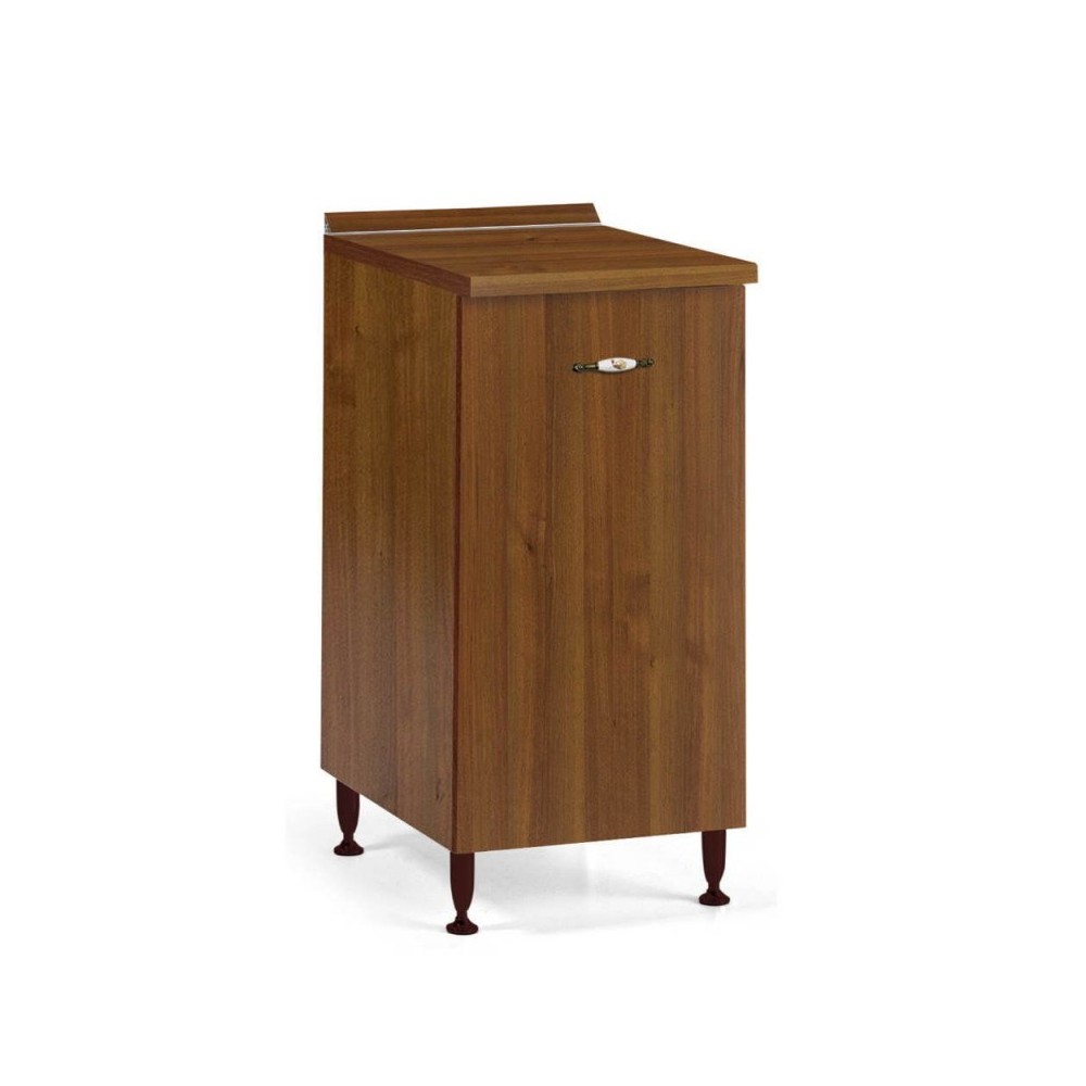 Base cucina con anta 40x50x85H colore noce antico