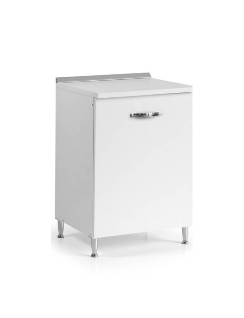Base Cucina con Anta 60x50x85H Colore Bianco Frassinato Prezzo