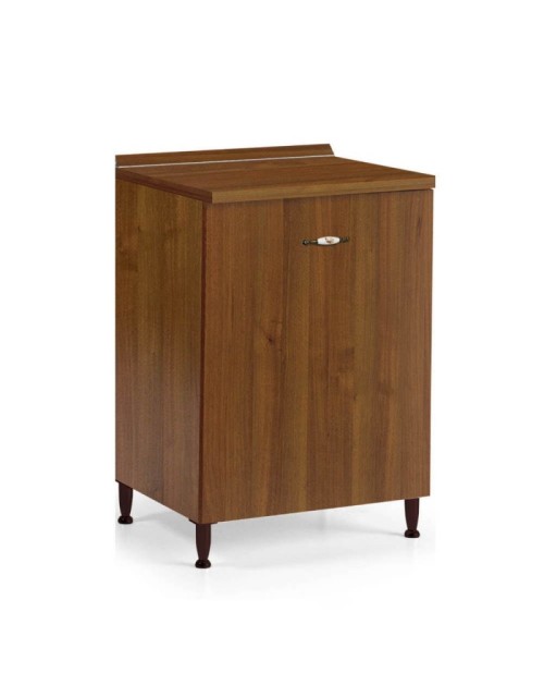 Base cucina con anta 60x50x85H colore noce antico