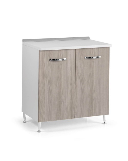 Base cucina due ante 80x50x85H colore olmo