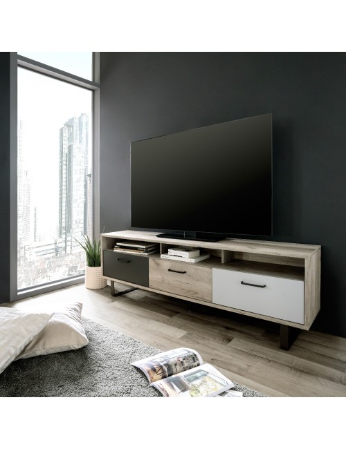 Mobile porta Tv 3 ante a ribalta Orlando 5 colore rovere prezzo