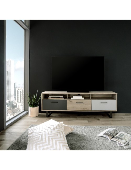 Mobile porta Tv 3 ante a ribalta Orlando 5 colore rovere prezzo