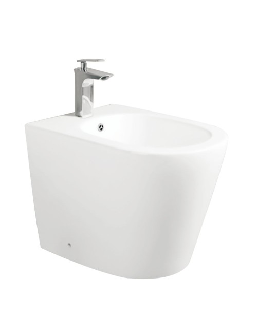 Bidet a pavimento bianco opaco YJ-1380FMW