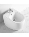 Bidet a pavimento ceramica colore bianco filo muro FB53B